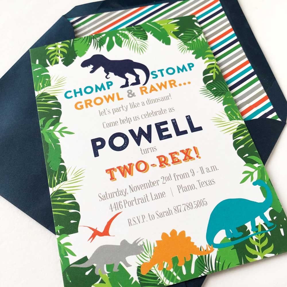 A TWORex Birthday Party Lubbock, Texas Barque Gifts