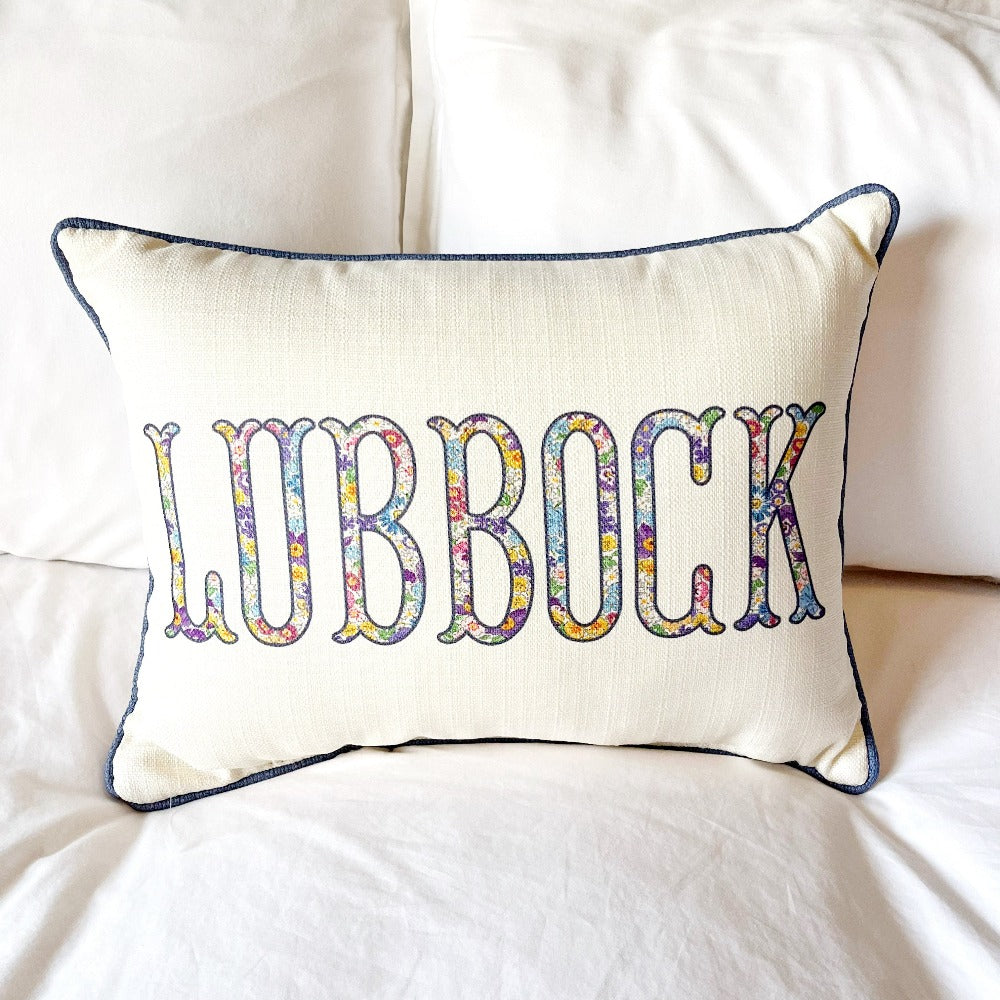 Floral Lubbock Pillow