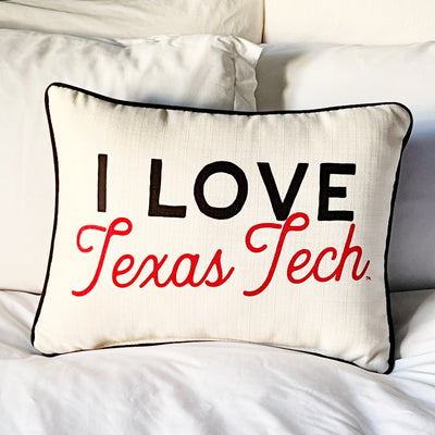 Texas Tech Pillows