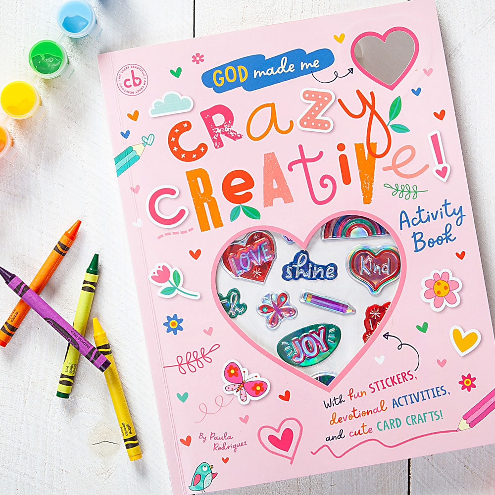 crazy creative activity book