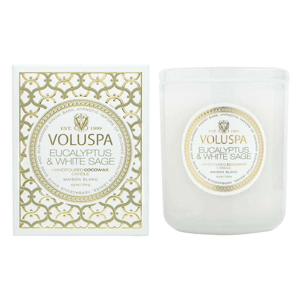 Eucalyptus & White Sage Voluspa Candles