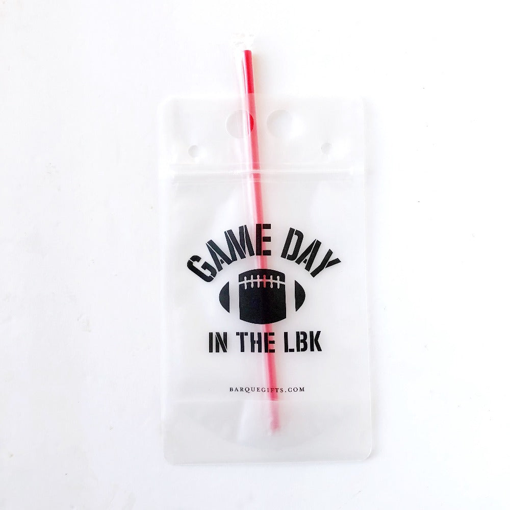 game day in the lbk drink pouch on barquegifts.com