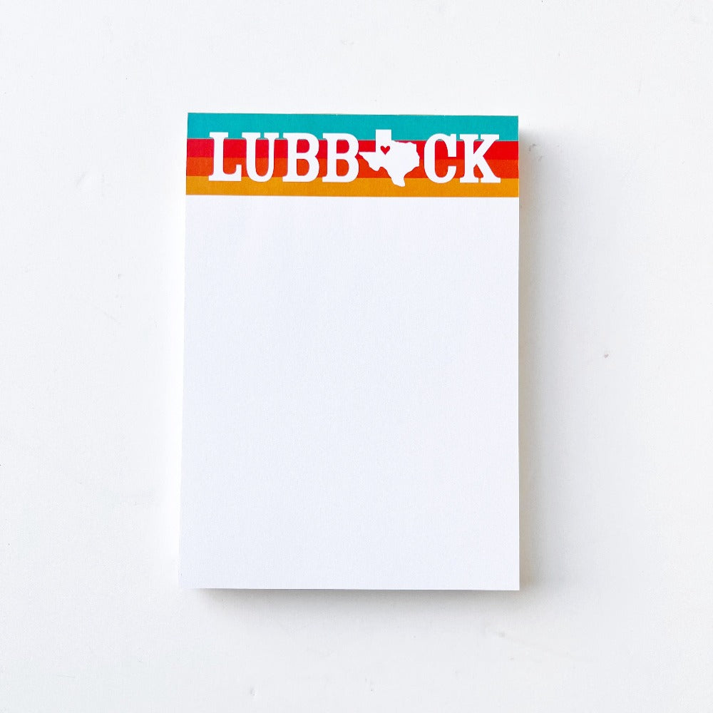 Lubbock Icons Notepad - 5 x 7