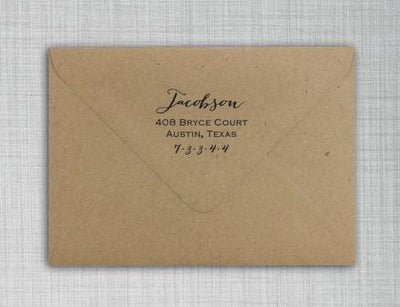 Jacobson Self-Inking Stamp - Barque Gifts