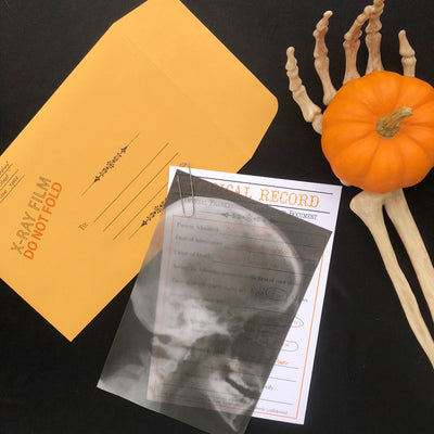 Halloween X-Ray Invitation