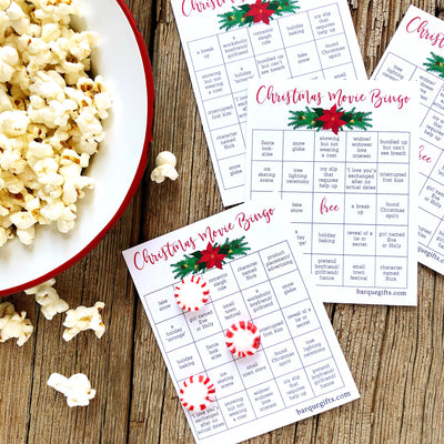 Christmas Movie Bingo