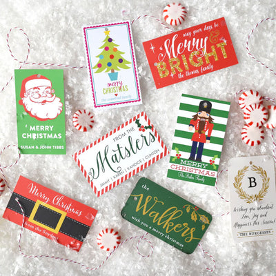 Behind the Scenes Holiday Gift Tags