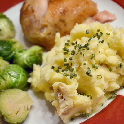 Crème Fraîche Mashed Potatoes