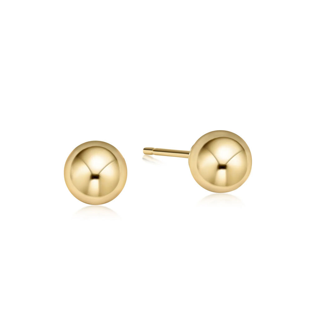 Classic 10mm Ball Stud Gold