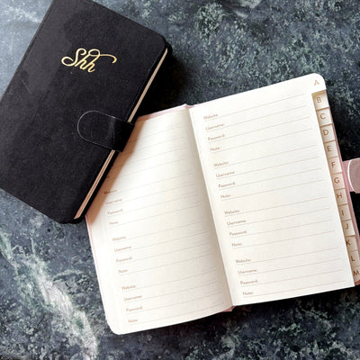 Mini Password Journal