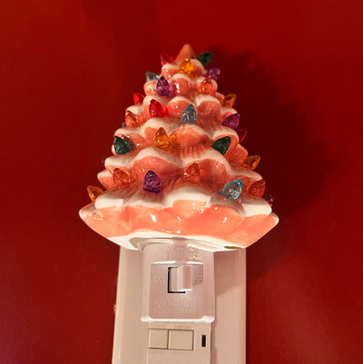 6" Vintage Tree Night Light