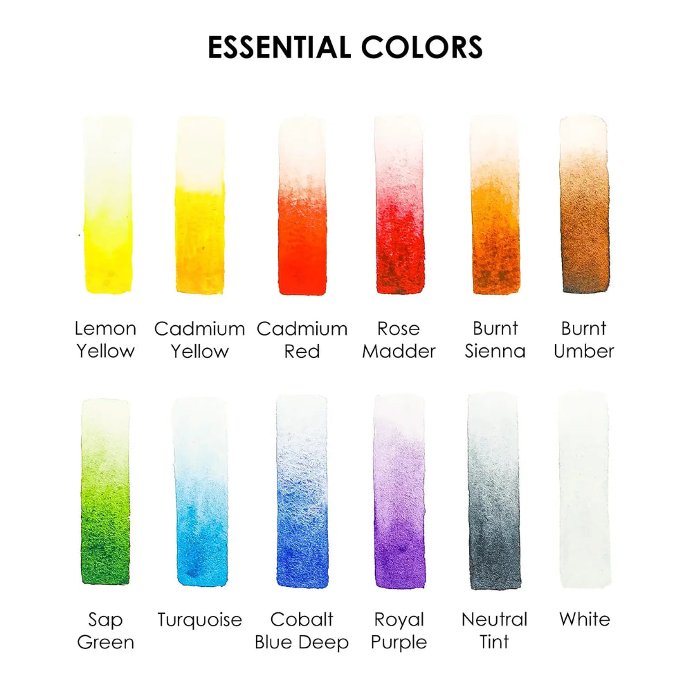 Essential Colors - Watercolor Pocket