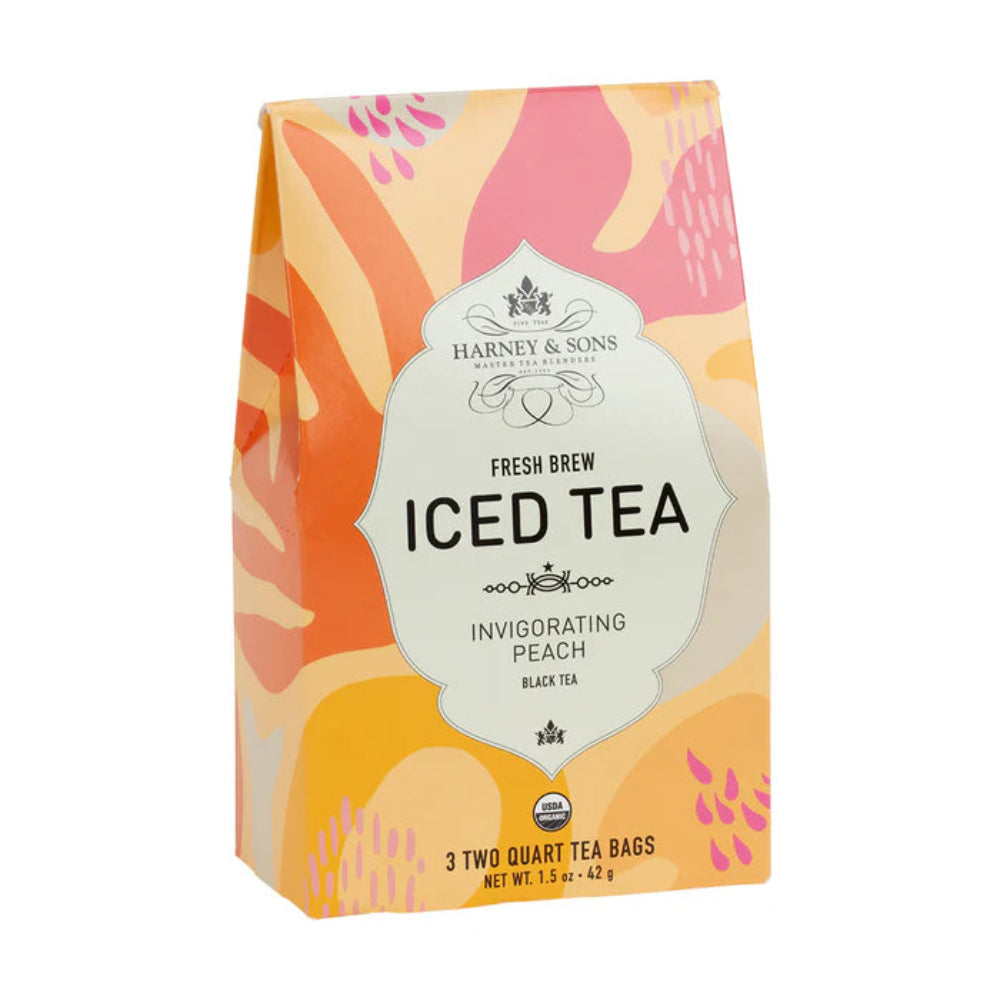 Invigorating Peach Iced Tea