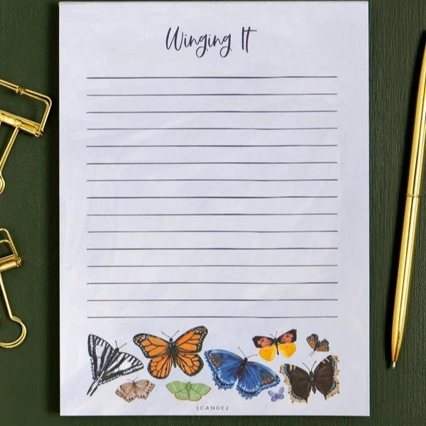 Winging It Notepad