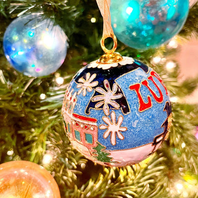 Lubbock Icons Cloisonné Ornament (2023)