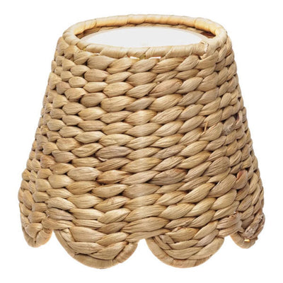 Poldina Scalloped Water Hyacinth Shade