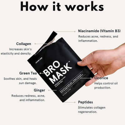 Bro Mask Hydrogel Sheet Face Mask