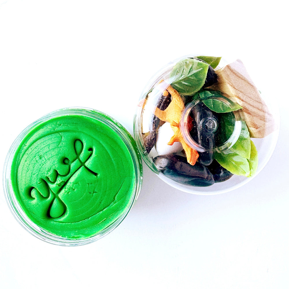 Dinosaur Sensory Dough Jar