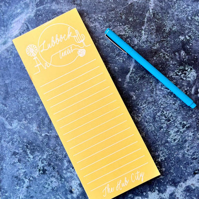 Lubbock Outline Notepad