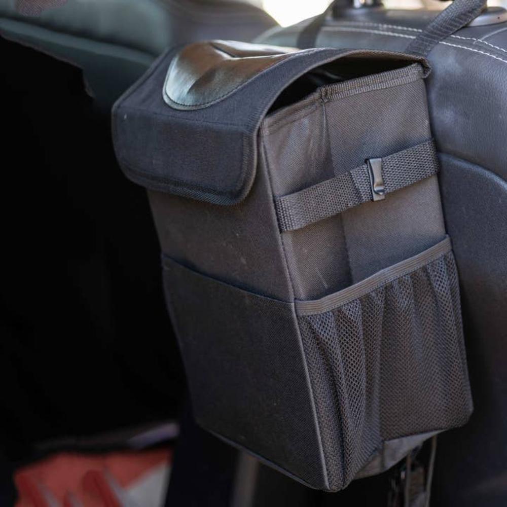 Car Trash Can with Lid