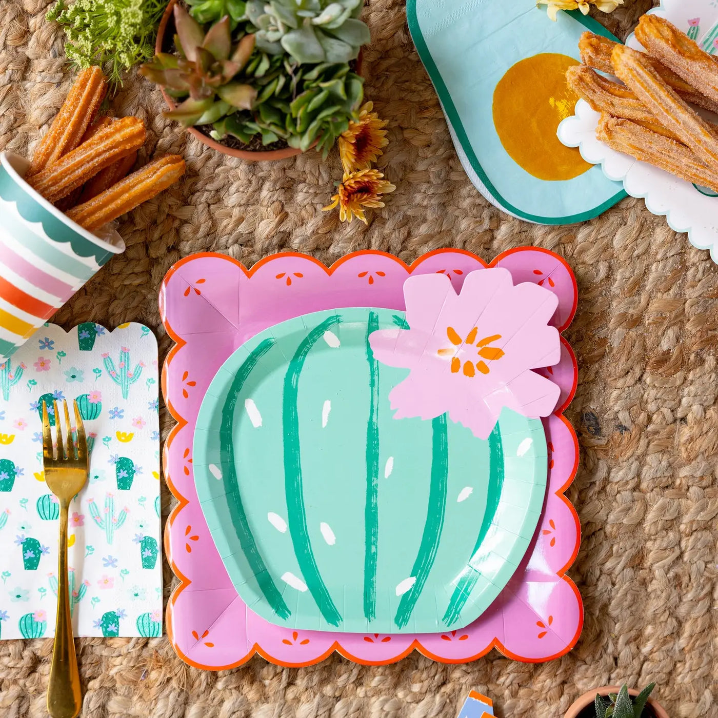 Fiesta Cactus 9” Plate