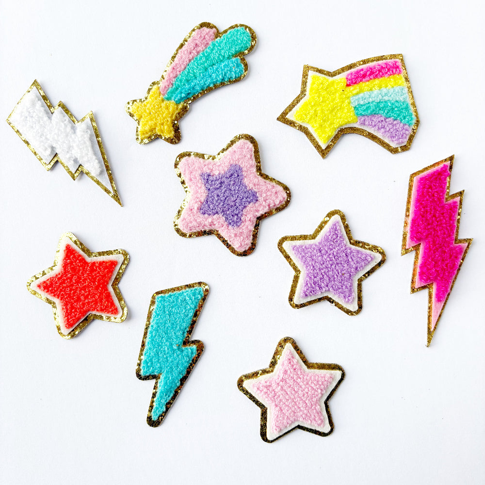 Stars & Lightning Patches