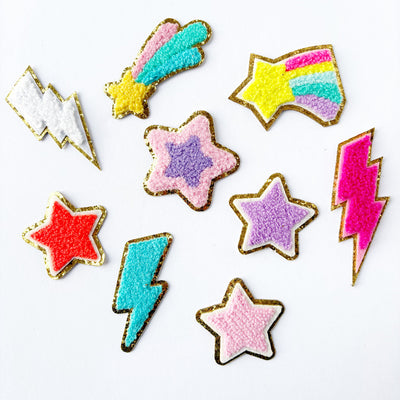 Stars & Lightning Patches