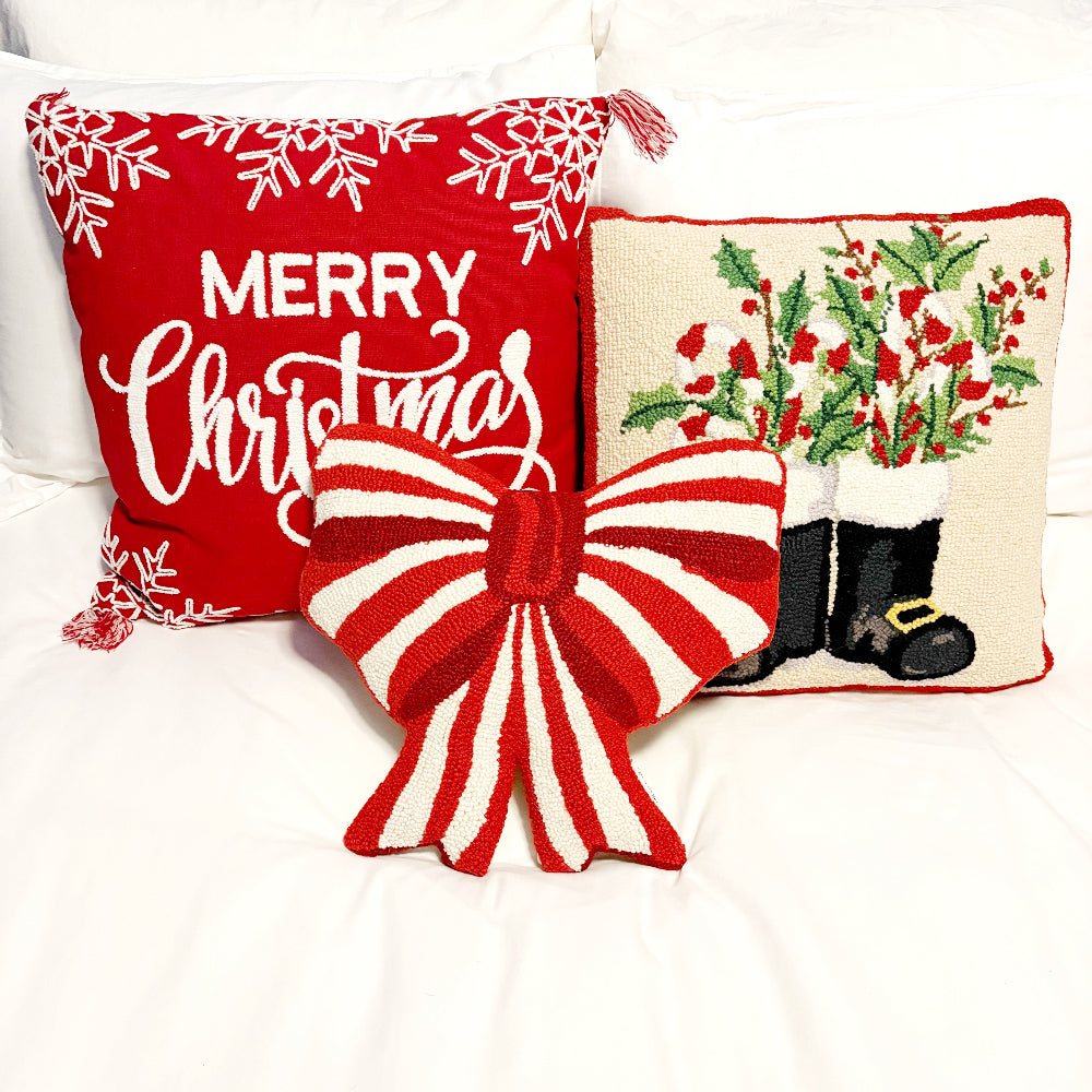 Wrapped Up in Christmas Pillows