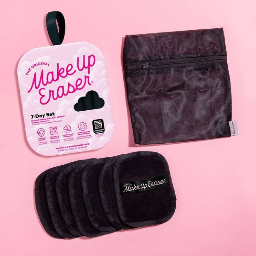 Makeup Eraser 7 Day Set (solid colors)