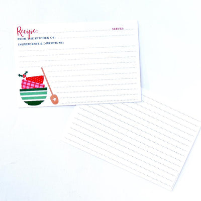 Holiday Recipe Cards