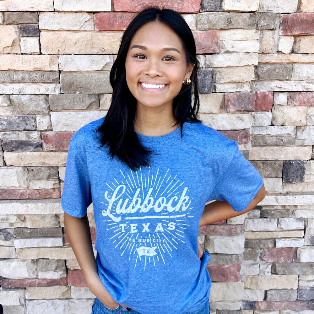 Lubbock Texas Sunburst Shirt