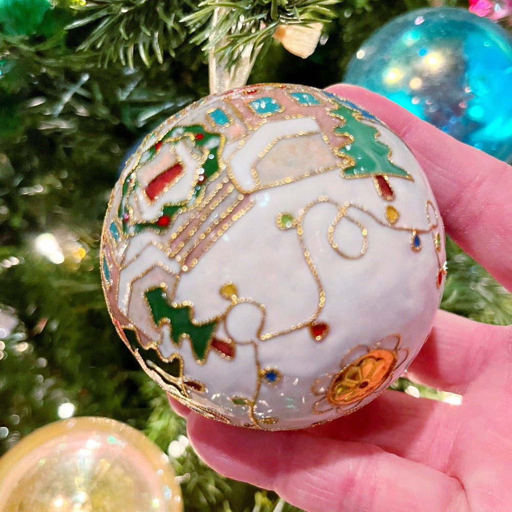 Lubbock Icons Cloisonné Ornament (2023)