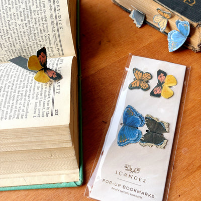 Butterfly Pop-up Bookmark Set
