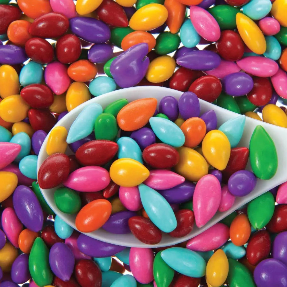 Rainbow Colored Sunny Seeds