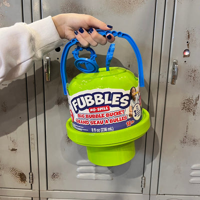 Fubbles No-Spill Big Bubble Bucket w/Bubbles