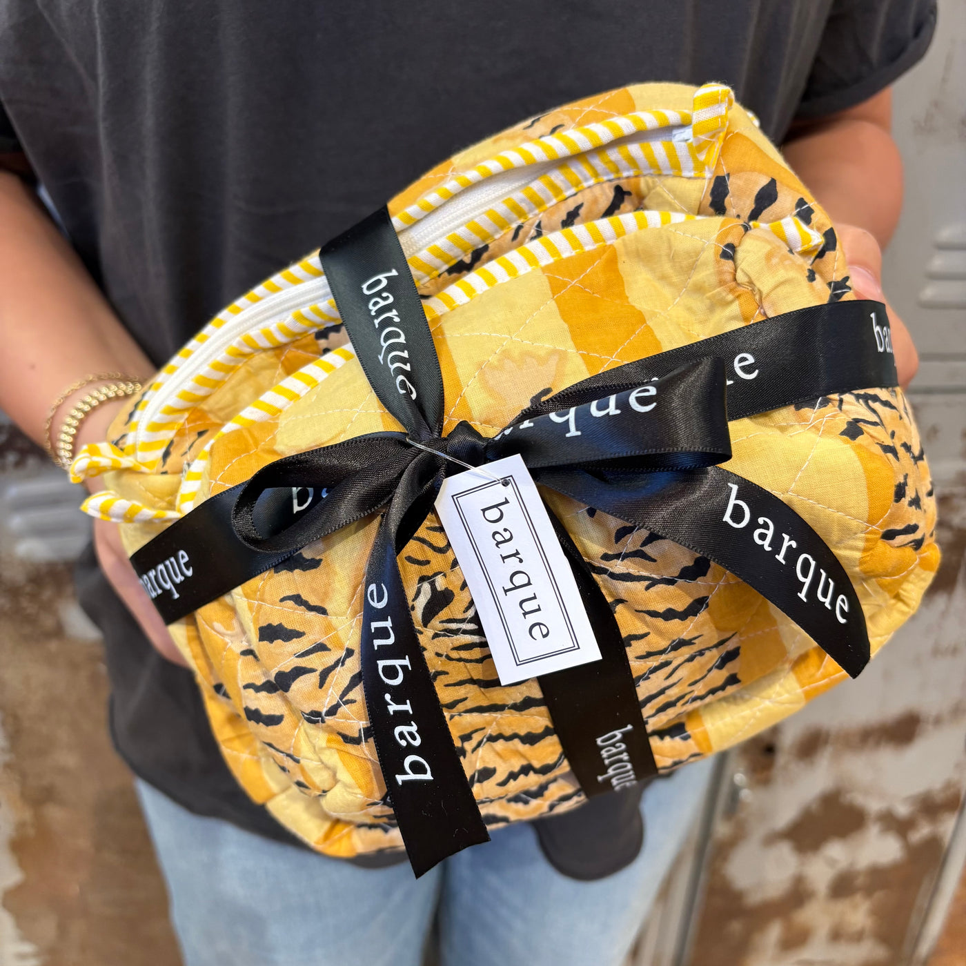 Safari Sunrise Quilted Pouches