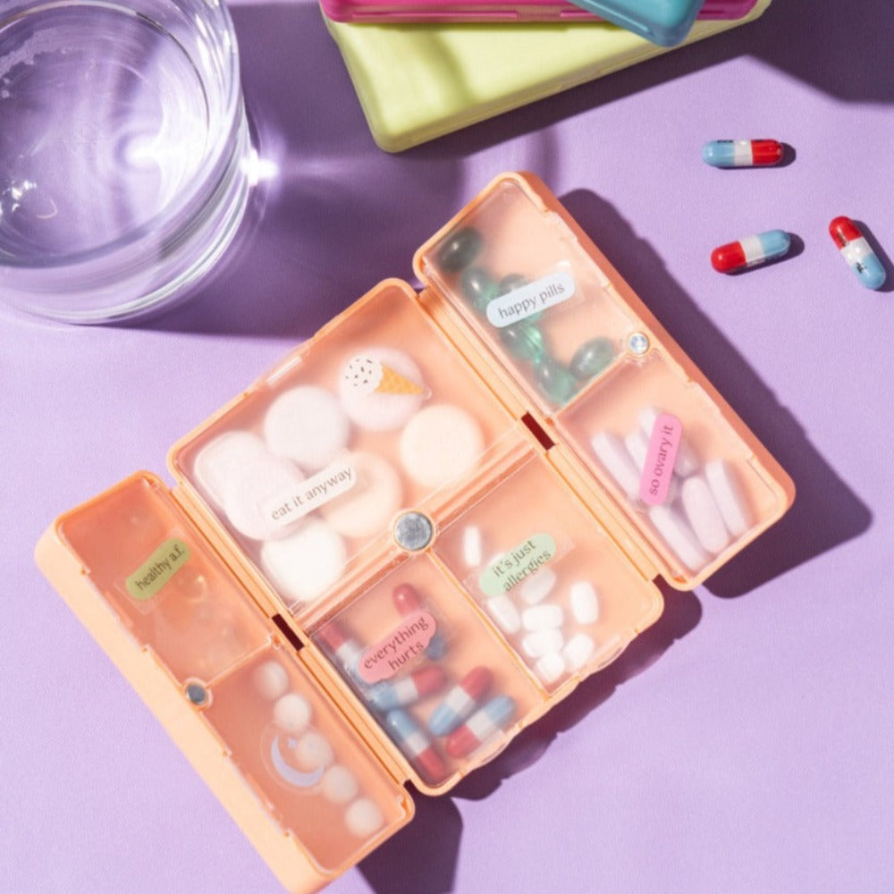 Crush Everything’s Fine Pill & Vitamin Case