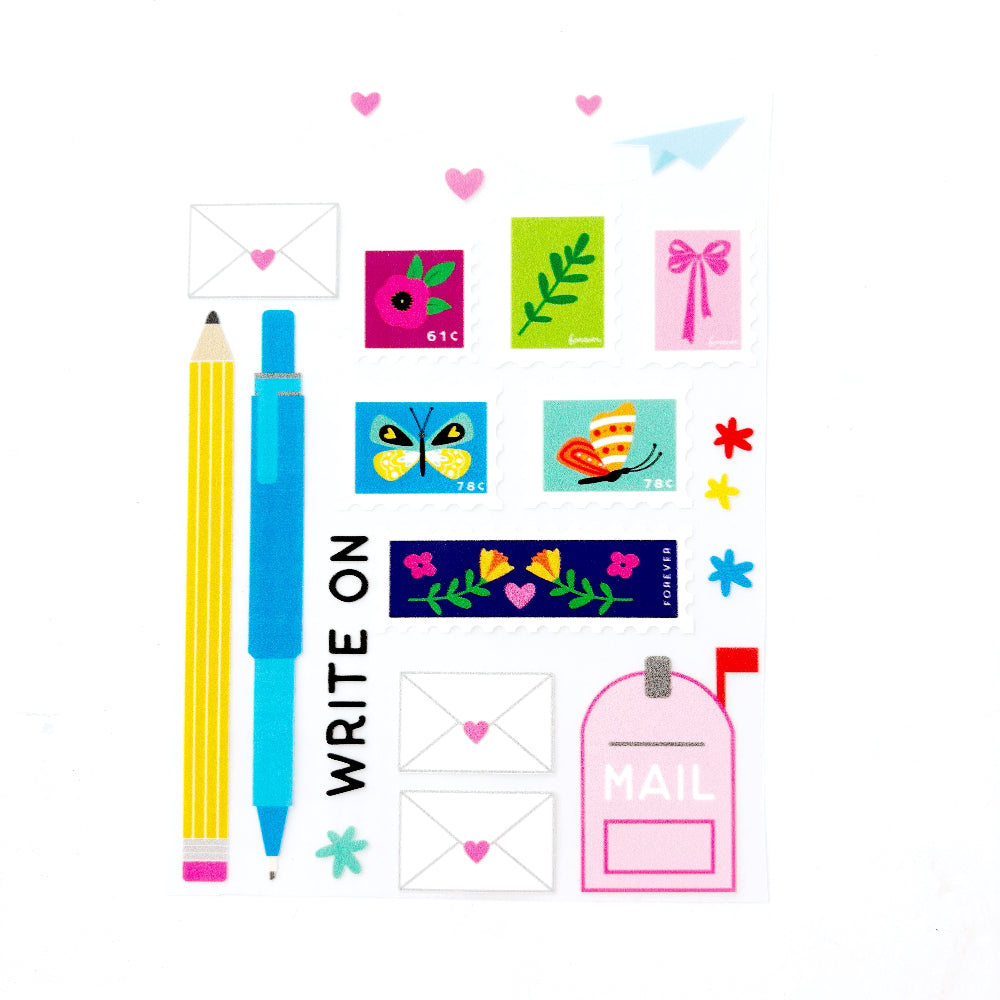 Letters in the Mail Heat Transfer Sheet