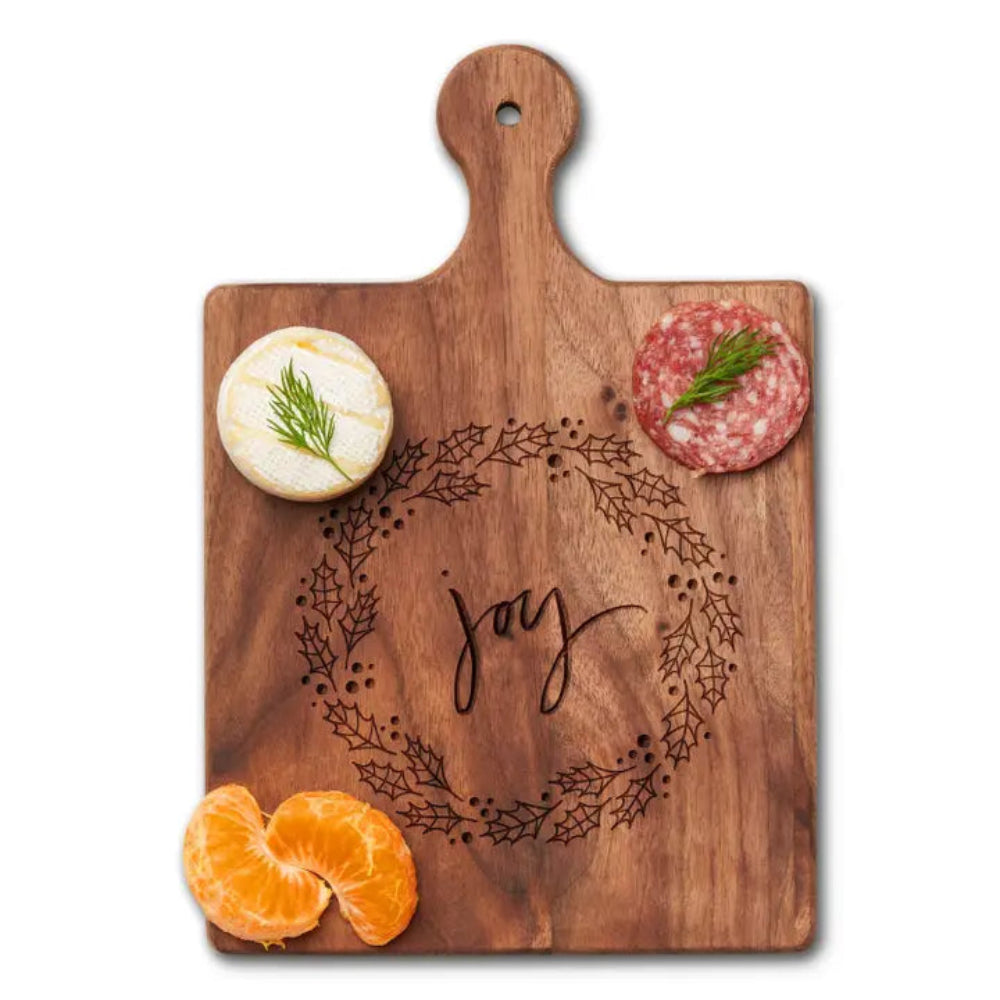 Joy Wreath Walnut Artisan Paddle Board
