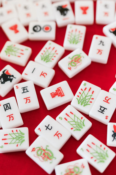 Texas Tech Mahjong Tiles