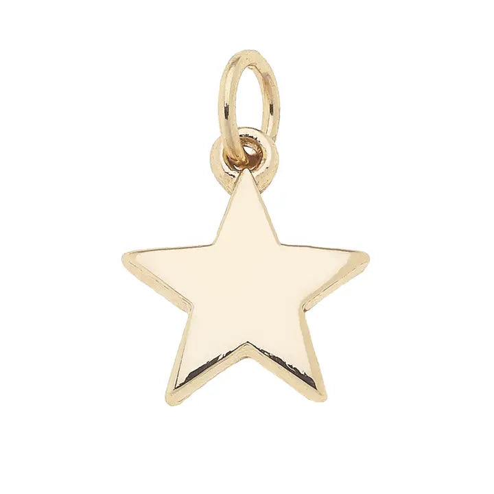 Classic Gold Star Charm