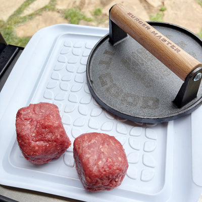 "Burger Master" Cast Iron Grill Press