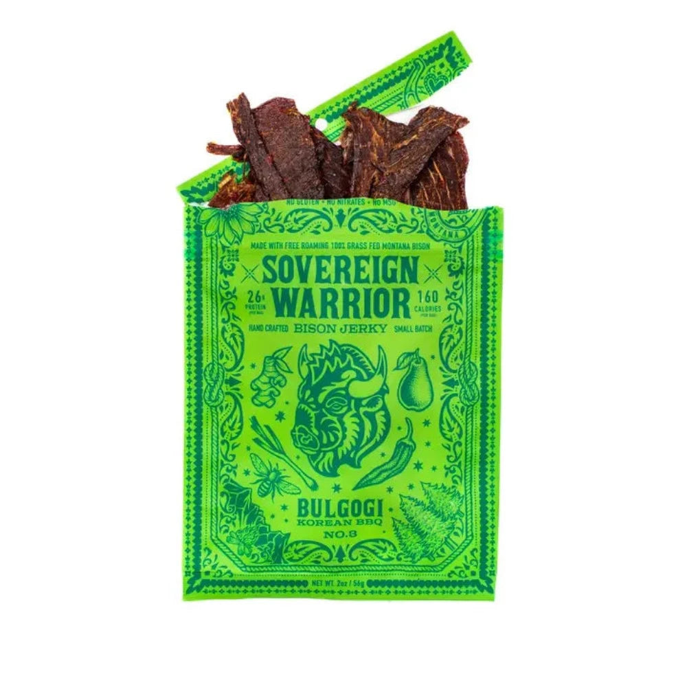 Sovereign Warrior Bison Jerky