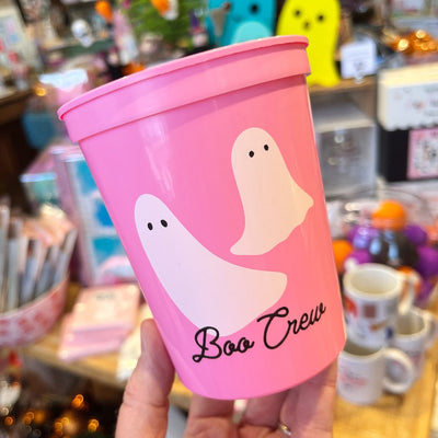 Boo Crew Pink Stadium Cups