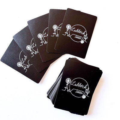 Lubbock Outline Playing Card Gift Set