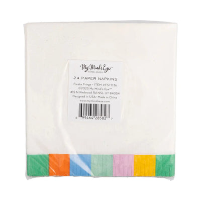 Fiesta Fringed Cocktail Napkins