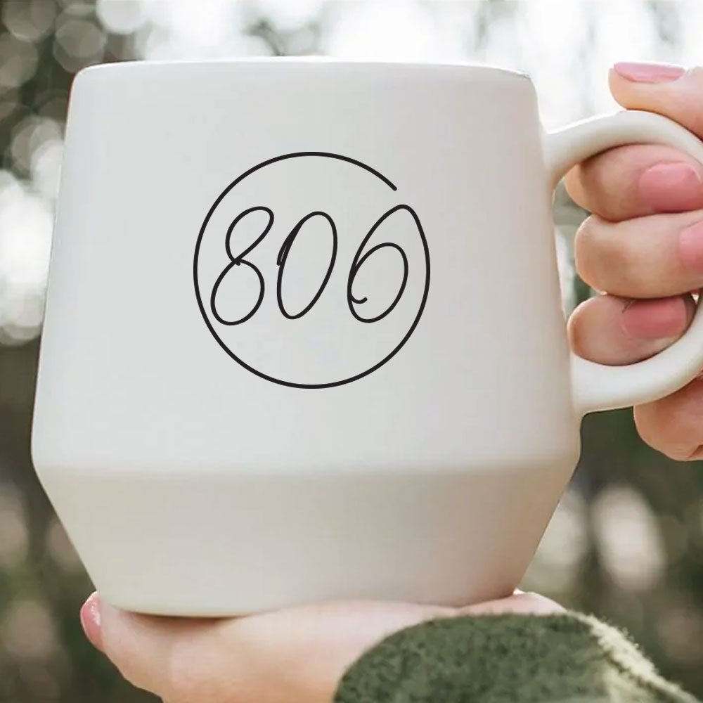 806 Ivory Ceramic Mug