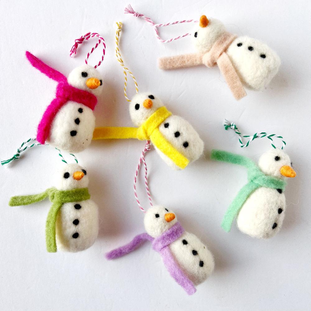 Snowpeople Ornament