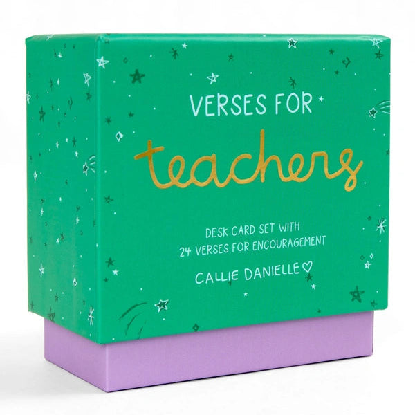 Verses of Inspiration for Teachers Desk Cards