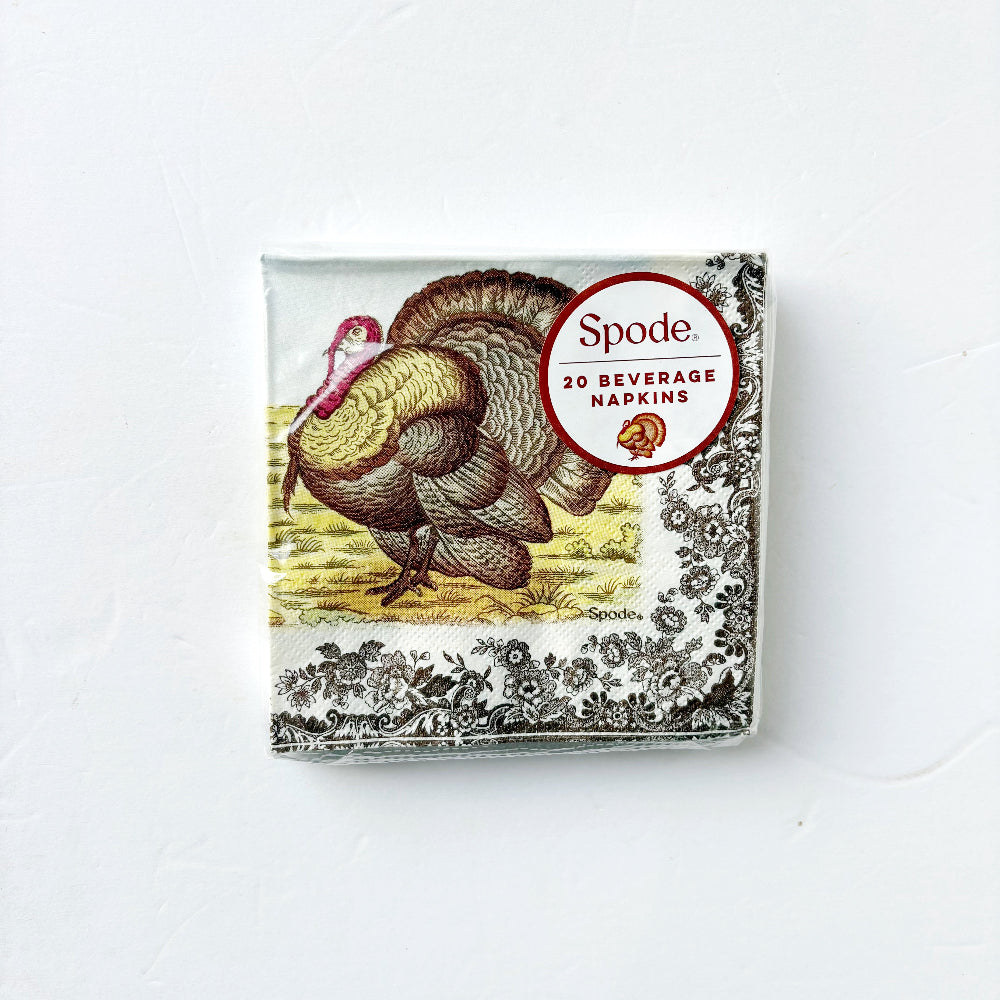 Woodland Beverage Napkin (set of 20)